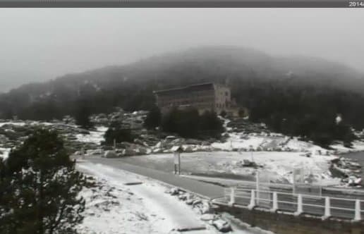 Image d'illustration pour Orage et foudre en Languedoc Roussillon - Neige en Cerdagne