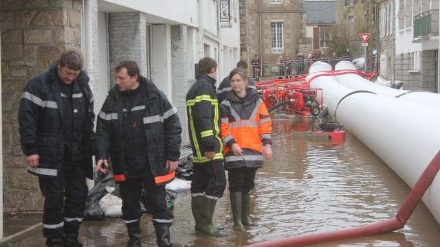 Image d'illustration pour Suivi de la dépression Ruth - inondations en Bretagne