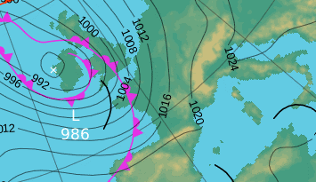 Image d'illustration pour Dégradation : pluie, vent, orage et neige en montagne