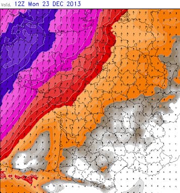 Image d'illustration pour Tempête Dirk : vents forts sur la France (vigilance)