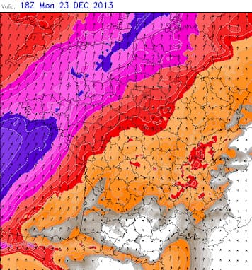Image d'illustration pour Tempête Dirk : vents forts sur la France (vigilance)