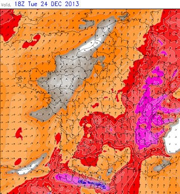 Image d'illustration pour Tempête Dirk : vents forts sur la France (vigilance)