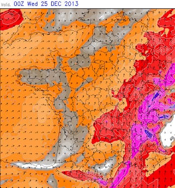 Image d'illustration pour Tempête Dirk : vents forts sur la France (vigilance)
