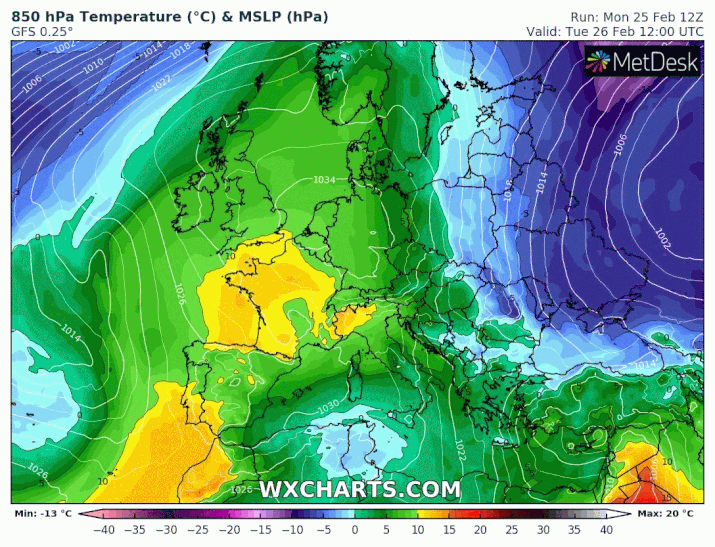 Image d'illustration pour Soleil et douceur exceptionnelle en cette fin février