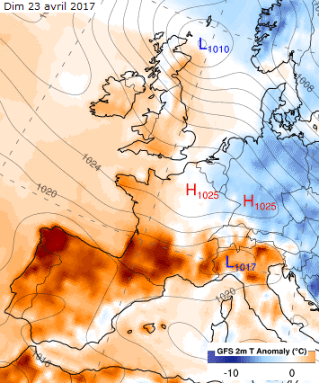 Image d'illustration pour Fraîcheur et giboulées d'avril la semaine prochaine ? 