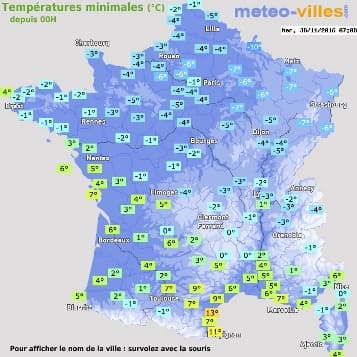 Image d'illustration pour Le froid et les gelées matinales s'accentuent