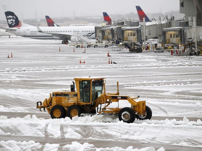 Image d'illustration pour Neige et verglas aux Etats-Unis - records de froid au Canada