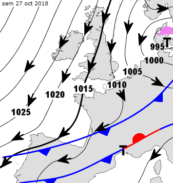 Image d'illustration pour Froid, neige & fortes pluies en Méditerranée : fin octobre très agitée