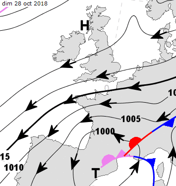 Image d'illustration pour Froid, neige & fortes pluies en Méditerranée : fin octobre très agitée