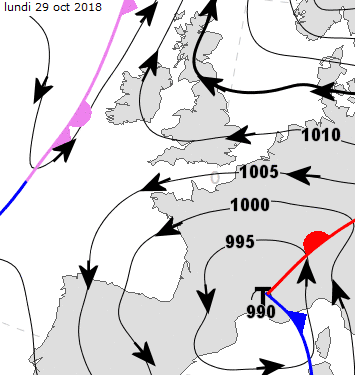 Image d'illustration pour Froid, neige & fortes pluies en Méditerranée : fin octobre très agitée