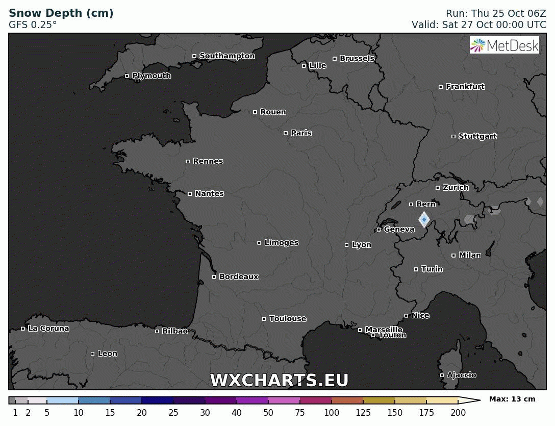 Image d'illustration pour Froid, neige & fortes pluies en Méditerranée : fin octobre très agitée