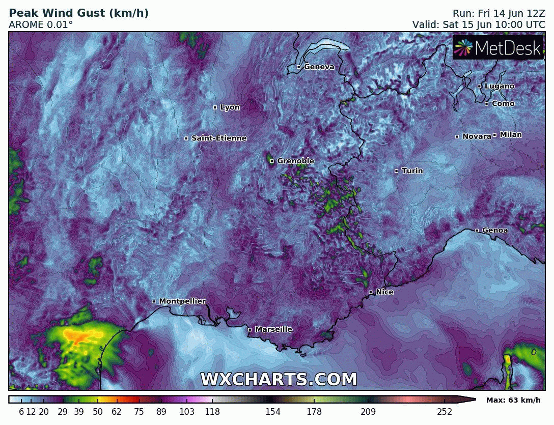 Image d'illustration pour Alerte aux orages dans le Centre-Est ce samedi