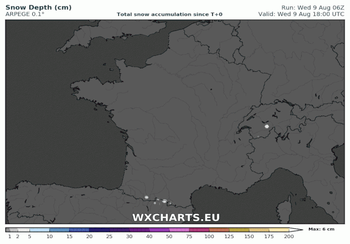 Image d'illustration pour Goutte froide : fraîches averses & neige en montagne  