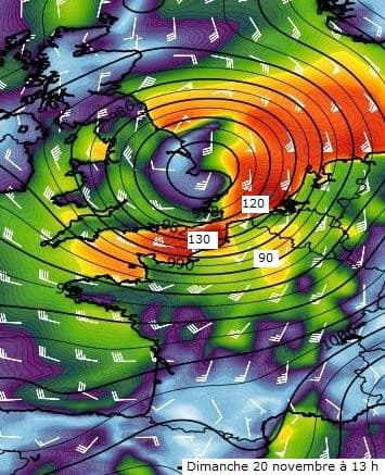 Image d'illustration pour Vers un coup de vent après les grandes marées