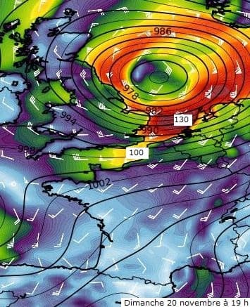 Image d'illustration pour Vers un coup de vent après les grandes marées