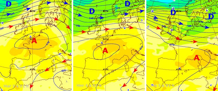 Image d'illustration pour Fortes inversions avant une possible offensive du froid