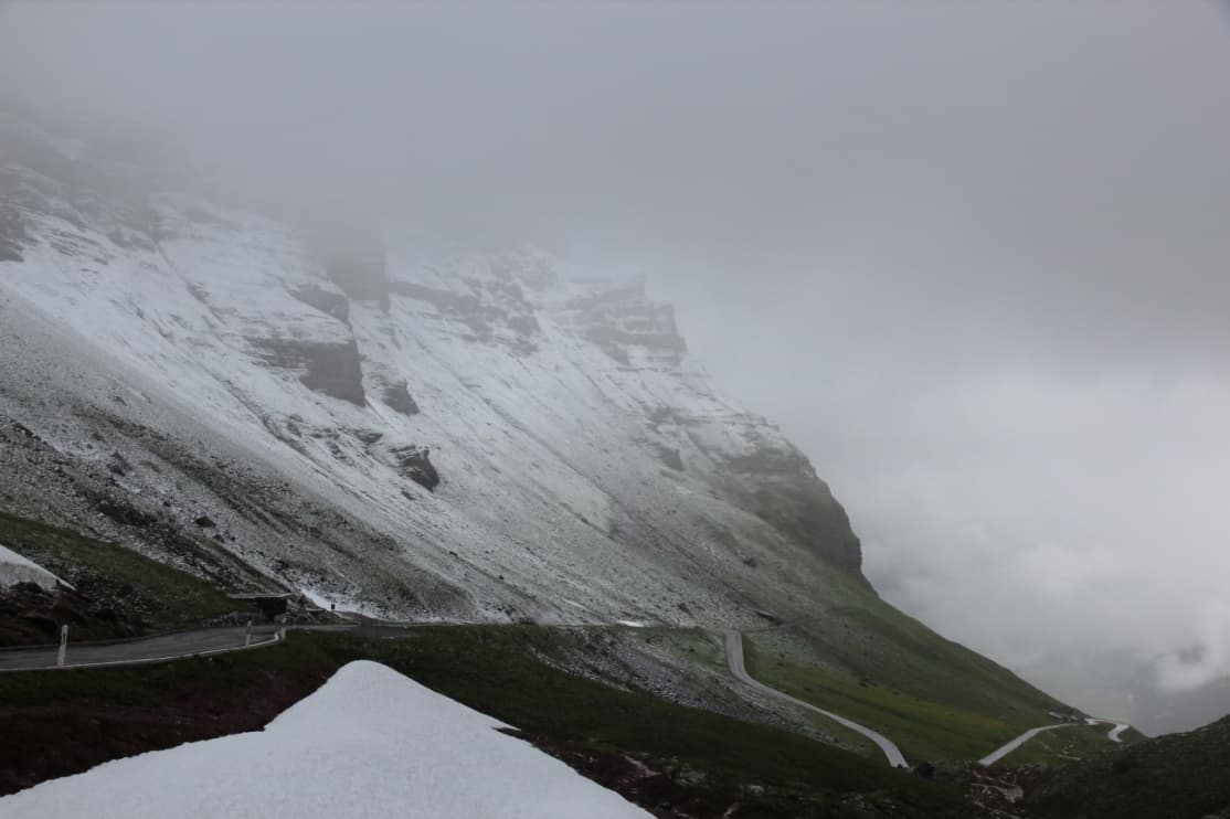Image d'illustration pour L'été débute avec de la neige sur les Alpes