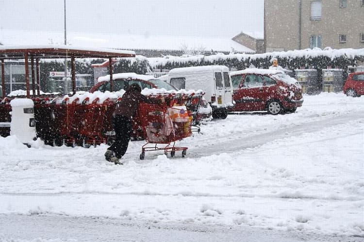 Image d'illustration pour Neige abondante sur les Cévennes et en Ardèche