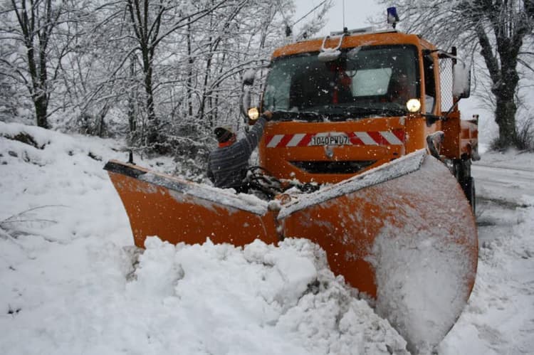 Image d'illustration pour Neige abondante sur les Cévennes et en Ardèche