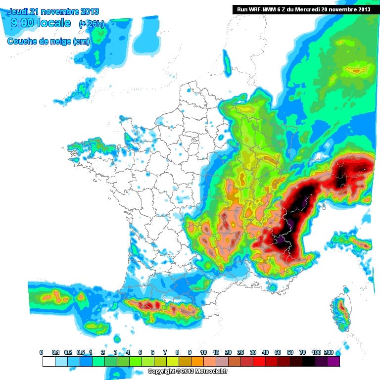 Image d'illustration pour Offensive neigeuse sur l'Est de la France