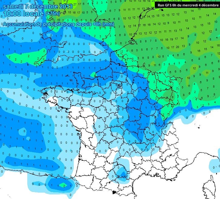 Image d'illustration pour Brève incursion froide et humide entre 2 dorsales anticycloniques