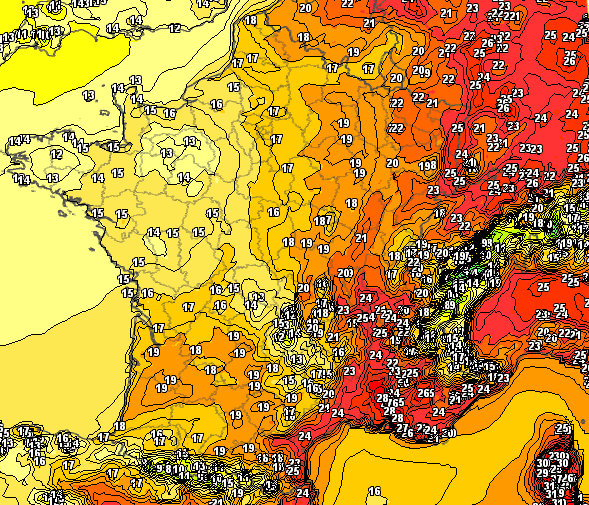 Image d'illustration pour Chaleur, vent et orage : vers un cocktail météo explosif