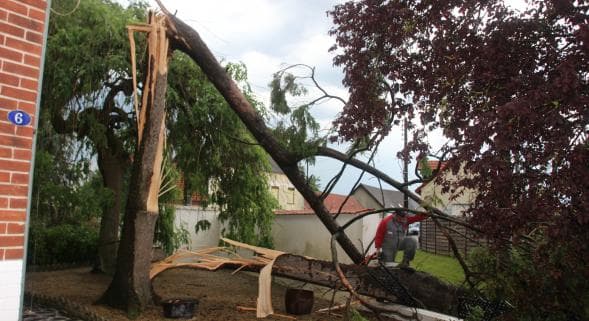 Image d'illustration pour De violents orages interrompent le pic de chaleur en France et en Belgique