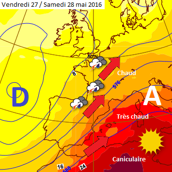 Image d'illustration pour Une fin de semaine sous les orages : grêle, foudre et vent