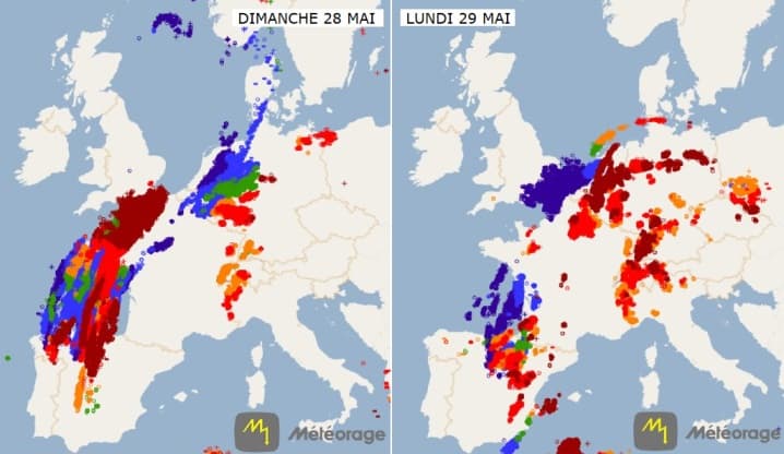 Image d'illustration pour La chaleur tourne à l'orage en cette fin mai