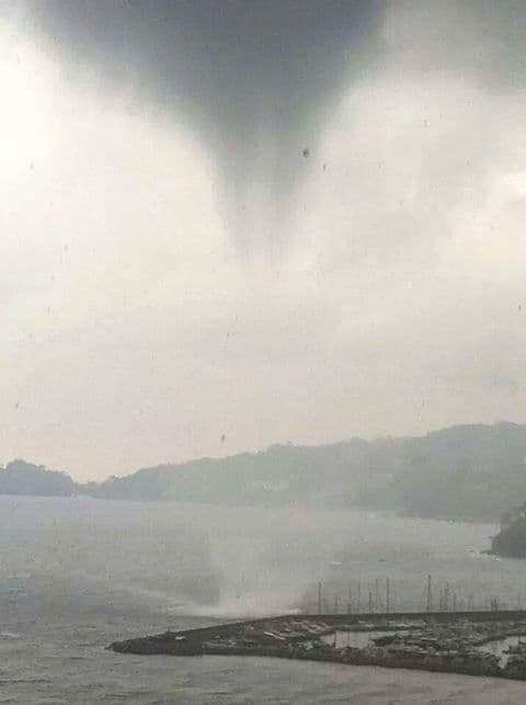 Image d'illustration pour Trombe et fortes pluies en Italie
