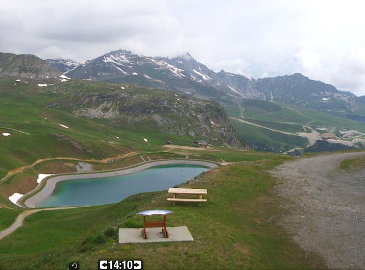 Image d'illustration pour Orages sur les Alpes : foudre, grêle et neige