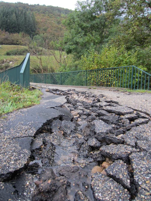 Image d'illustration pour Pluie diluvienne sur les Cévennes Ardéchoises - Forts orages en Rhône-Alpes