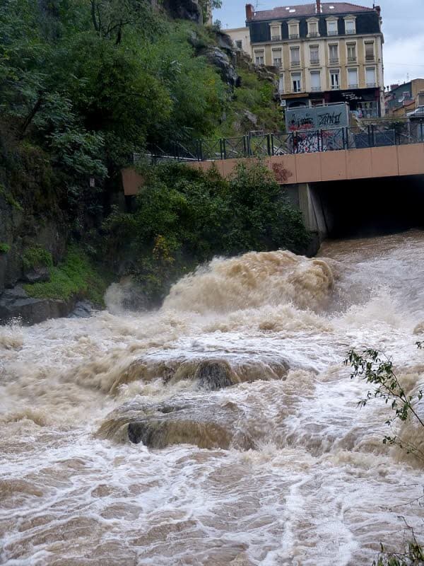 Image d'illustration pour Pluie diluvienne sur les Cévennes Ardéchoises - Forts orages en Rhône-Alpes