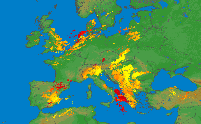 Image d'illustration pour Tornade et grêle aux Pays Bas, en Espagne, en Grèce et en Italie