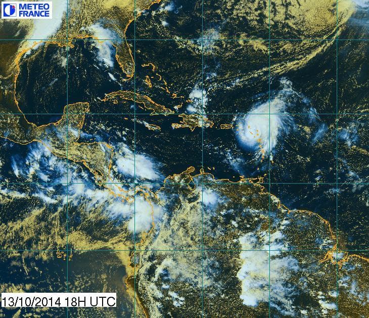 Image d'illustration pour Tempête tropicale Gonzalo - Vigilance sur Guadeloupe, St Martin & St Barthélemy