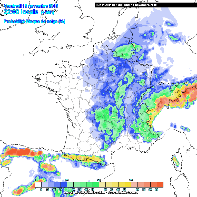 Image d'illustration pour Neige en plaine en seconde partie de semaine sur la France ? 