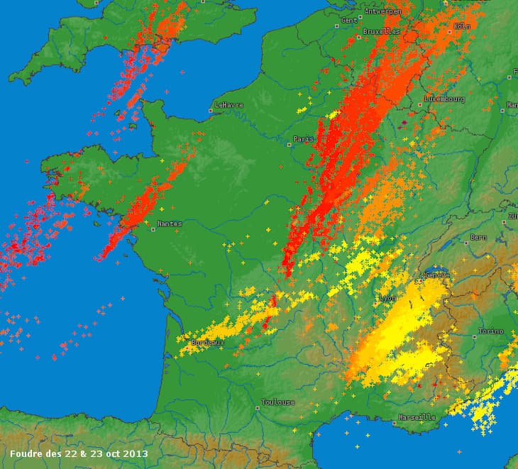 Image d'illustration pour Fortes pluies et inondations en Rhône-Alpes (Drôme - Ardèche)