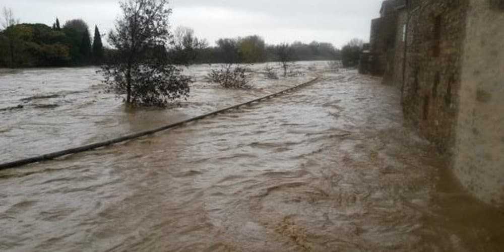 Image d'illustration pour Crue et inondation sur l'Aude et les Pyrénées Orientales