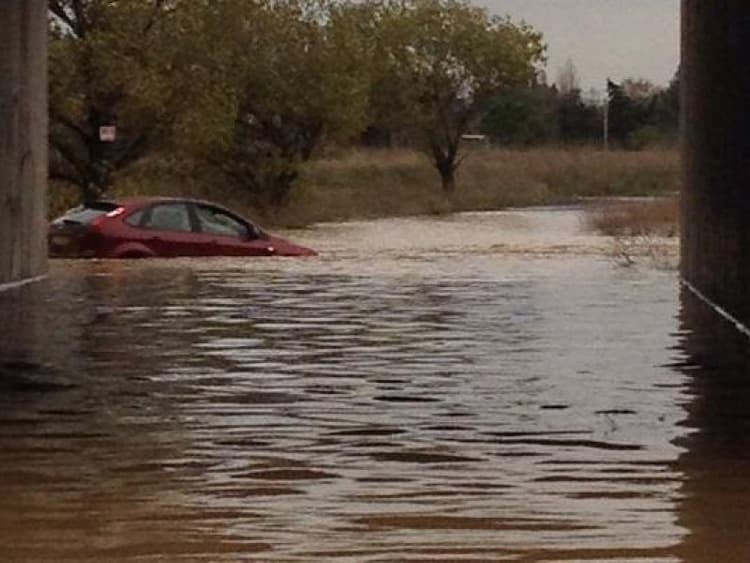 Image d'illustration pour Crue et inondation sur l'Aude et les Pyrénées Orientales