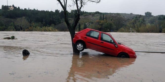 Image d'illustration pour Crue et inondation sur l'Aude et les Pyrénées Orientales