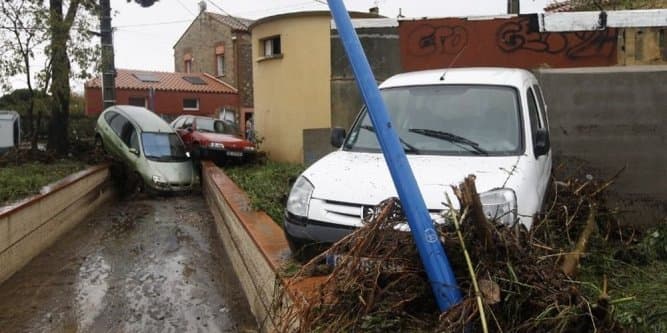 Image d'illustration pour Crue et inondation sur l'Aude et les Pyrénées Orientales