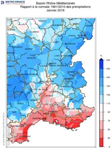 Image d'illustration pour Un épisode de forte pluie en Méditerranée au terme d'un hiver sec ? 