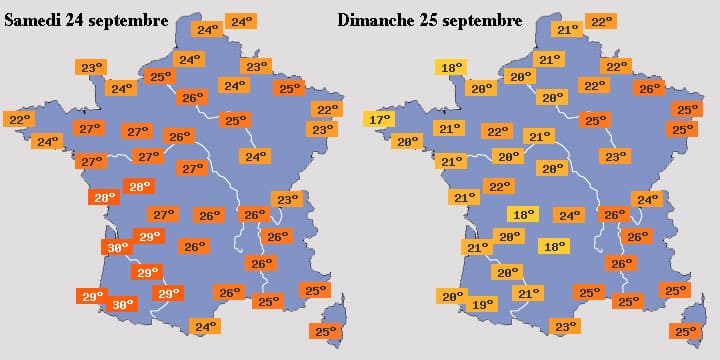 Image d'illustration pour Samedi estival et dimanche maussade : un week-end contrasté