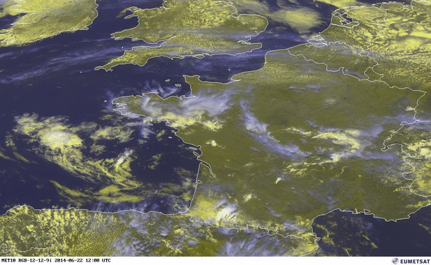 Image d'illustration pour Orage fort en Aquitaine, Limousin et Auvergne : foudre et grêle