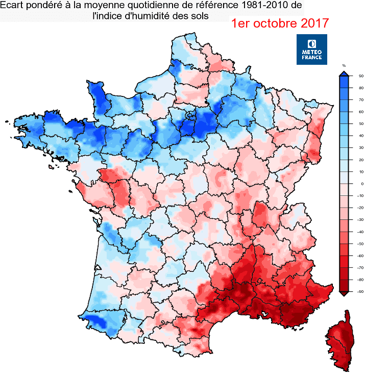 Image d'illustration pour Sécheresse, vent & incendies sur le bassin méditerranéen