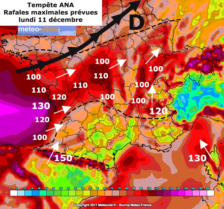 Image d'illustration pour Tempête Ana : vents violents, submersion marine et fortes pluies ce lundi