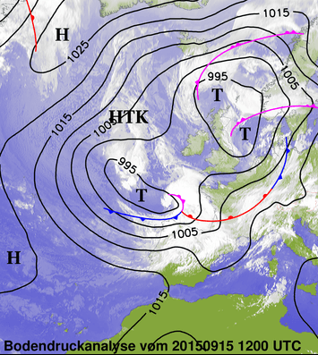 Image d'illustration pour Ex tempête tropicale Henri : Fort coup de vent, pluie et orage 