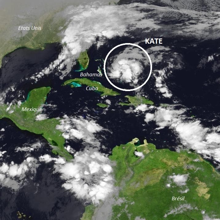 Image d'illustration pour Après les inondations en Martinique, tempête Kate aux Bahamas