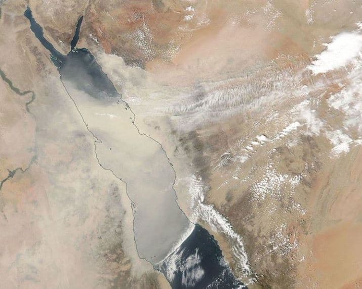 Image d'illustration pour Prévision et alerte aux tempêtes de sable