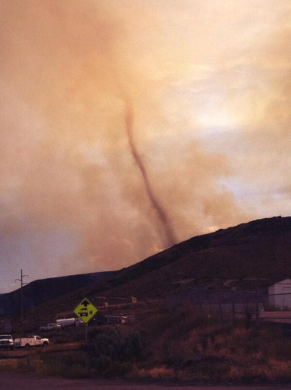 Image d'illustration pour Une tornade de feu sur l'Utah (Etats Unis)